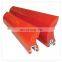 customized polyurethane secondary conveyor belt roller scraper
