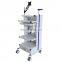 ABS Model Trolley Nurse Ward Round Cart Workstation Trolley for hospital