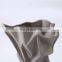 2021 High Quality Modern Nordic White Black Grey Matte Ceramic Porcelain Flower Vase for Home Decor