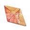 Best sale special shape cosmetic packaging custom triangle eyeshadow palette with magetism closure