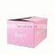 custom paperboard kraft shipping corrugated box paper folded color paper wrapping flat moving storge boxes