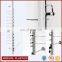 wall mounted optical store stand 12frames aluminium eyewear locking display rod