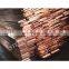 High quality customized dimension pure copper flat bars for construction