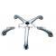 QCP-E12 salon hairdressing vintage heavy duty massage bed hydraulic stylist metal barber chair base chrome iron star base