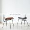 Nordic Industrial Style Loft Ant Dining Chair PU Leather Wood Chair