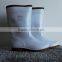 whoelase white winter boots for women with in food industry