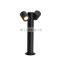 One Two Head Garden Pillar Lamp MR16 GU10 LED Bollard Light