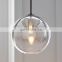 Modern Big Bulb Lamp Pendant Light For Kitchen Cafe Home Shade Globe Glass Hanglamp Lighting Fixtures