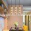 Long Tube Pendant Lights Simple Nordic Restaurant Dinning Room Bar Pendant Lamp