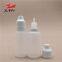 Pe twist cap anti-theft PET E-liquid plastic childproof oil ink squeeze bottle tip lid 10ml 30ml 50ml  liquid juice eye dropper bottle
