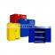Safety cabinet for dangerous material, Red /Blue/yellow safety cabinet