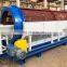 Rotary magnetic trommel screen for steel metal granule