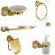European Antique Bathroom Accessories Solid Copper Retro Bathroom Hardware Set For Bathroom Decoration
