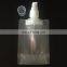 Custom print liquid packaging mylar spray refill pouch clear PET stand up plastic spray bottle for clean