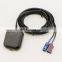 2 in 1 Fakra Connector 3 Meters LMR100 Cable 4G GPS Antenna, Car Vehicle Navigation LTE GNSS GPS Antenna
