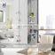 Professional Custom Plastic Pe Coated Bathroom Corner Shower Shelf Rack
