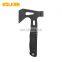 New Outdoor Multi-purpose Axe Camping Multi-purpose Tool Hhammer with Screwdriver Head Opener Teeth Knife