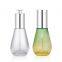 50ml conical powder base liquid bottle spot dropper essence glass bottle 50ml full cover press pump bulb bottle