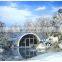 Graphene Eps Prefab dome Houses Scenic bedroom With Kitchen