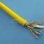 Seawater proof PUR polyurethane high flexibility cable Twisted pair shielded tow chain cable underwater monitoring watertight cable