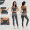 Slimming Anti Rolling Sports Pants Women Hot Sales High Waisted Yoga Leggings With Invisible Pockets