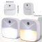 Dusk Automatically Turn on and Off plug in EU US Smart wall sensor night light for Kids,Bedroom,Bathroom,Stairs