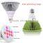 Led Grow light Bulb 12w for Hydropoics Greenhouse Organic E27 12w 3 Bands Led Plant Grow lights