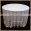 SQN21B for wedding cheap crystal beaded transparent tablecloth