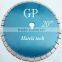 20mm tall segment diamond saw blade for cutting granite