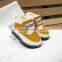 The new winter children's leisure shoes breathable soft bottom shoes wear non slip baby shoes