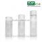 120cc plastic PET cylinder bottle with screw cap , PET plastic vitamin capsules bottle