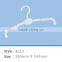 White High Quality Plastic Clothes Hanger for G-string Panty