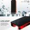 Excellent Quality 12V 18000mAh auto emergency car portable battery jump starter with smart cable