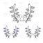 SPE022 Fashion Accessories 2015 Women 925 Silver Jewelry Crystal Earring