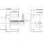 SMP Straight Male Connector, PCB Mount