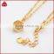 2016 trend popular 18k gold druzy stone necklace choker