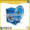 A modern modular designed aluminium alloy NMRV063 40:1 worm speed gearbox
