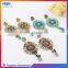 High quality women's colorful glass beads drop earrings, new design ladies earring