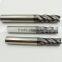 Hot sale 55 HRC cnc carbide tip end mill cutter