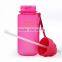 children plastic water bottle cheap price with Lid and Straw
