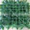 interlocking tiles artificial green grass panel for fence wall