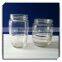 320ml 11oz Honey Glass Jar with Screw Hinged Tin Lid