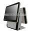 Bizsoft Good design Pos touch X8TS pos machine with dual monitor for restaruant