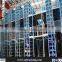 Warehouse metal mezzanine platform rack