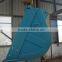 excavator spare parts concrete bucket, excavator heavy duty bucket