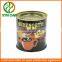 GPS oriental food pacakging tin can for coffee beans