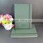 A5 dark green pu emboss cover moleskins notebook