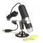 2M USB Digital Microscope with 8 LED 400x Measurement Software Compatible with Windows & Mac