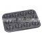 12 cup Muffin pan witth flower shape