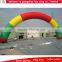 Colorful inflatable archway for sale cheap rainbow inflatable arch for business advertising